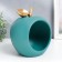 Souvenir Polystone stand "Green Apple" 20.5x16x18 cm