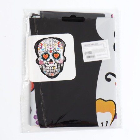 Foil ball 24 "Multi -colored skull"-1