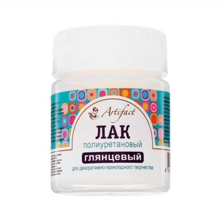 Polyurethane varnish for polymer clay, glossy, artifact, 40 ml-2