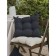 Pillow for Black chair, size 40x40 cm, 2 pcs