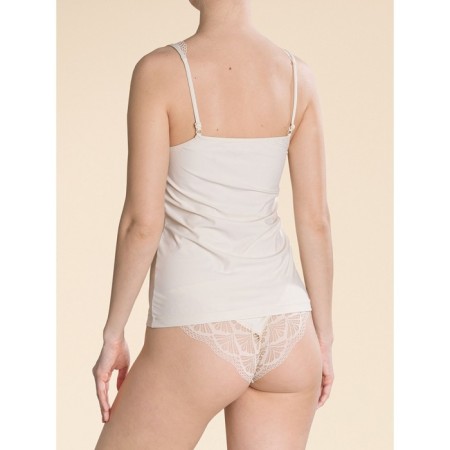 T -shirt female, size 42, milk color-4