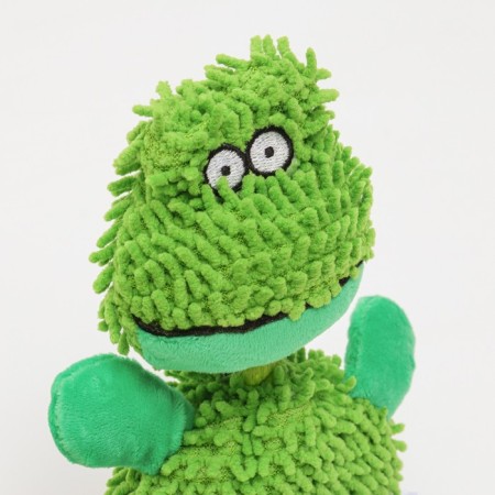 Textile toy "Space Dino", 32 x 19 cm, green-4