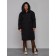 Coat insulated winter female, size 50, black color