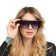 Women's Sunglasses "OneSun", UV 400, Duke 14.1 cm, lens 5x5 cm