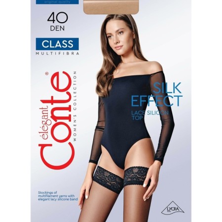 Stockings female Class, size 23-25, Nero color-4