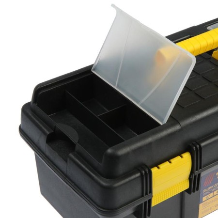 Tundra tool box, 16 ", 410 x 210 x 185 mm, plastic, tray, two organizers-8