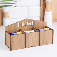 Wooden box for tea bags 12.4x22.9x8.2 cm, XDF