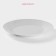 Board ceramic cake shade "Monica", d = 17.5 cm, white color