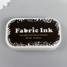 Stamping pillow for textiles, wood, papers 