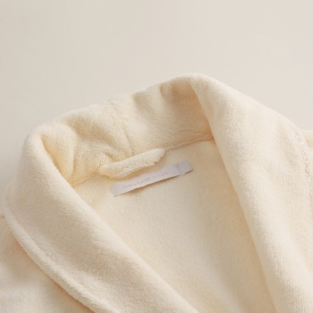 Tainted female bathrobe SL Home: Basic "Aivori", size S, 100% cotton, 420 g/m2-11