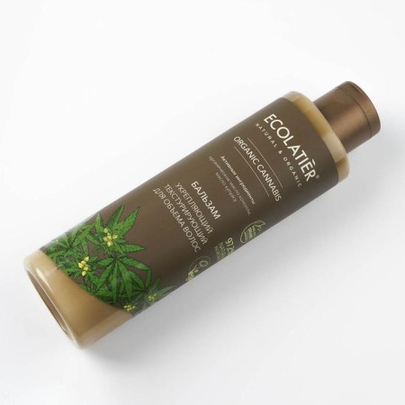 The balm strengthens Ecolatier Green "Texturing for hair volume", 250 ml-2