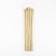 Lightning "Spiral", No. 3, non -proceeding, castle machine, 40 cm, beige color