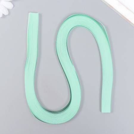 Strips for quilling 120 strips density 120 g "Mint" width 0.5 cm length 53 cm