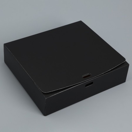 Gift folding box, packaging, “black”, 20 x 18 x 5 cm, without tape-1