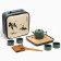 Set for the tea ceremony "Jackie", 4 people, a cup of 70 ml, a kettle of 200 ml