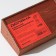 Dilanly wooden organizer for tea and kitchen utensils, 17.2 × 10.4 × 8.8 cm, mokko color
