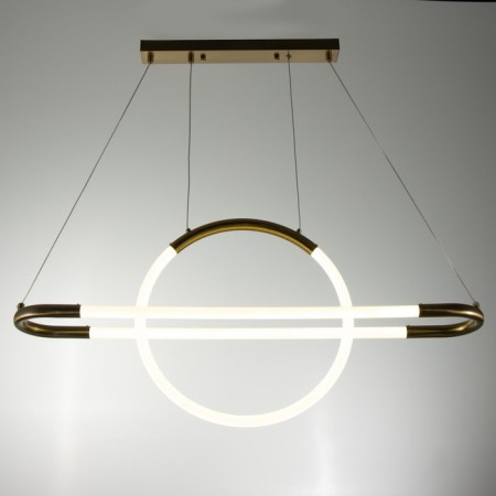 Chandelier 1607/2 LED 73W 4000k gold 85x35 cm Bayerlux-1