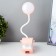 Hippo "Hippo" LED USB AKB Pink 7.5x13x29 cm Risalux