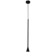 Светильник подвесной Crystal Lux, Enero 0503/201, GU10, 1х40 Вт, 70х7,5х7,5 см, цвет чёрный