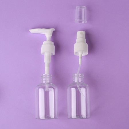 Storage set, 2 items, 50 ml, white/transparent color-6