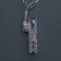 Garland “thread” 5 m with nozzles “clothespins”, IP20, transparent thread, 30 LED, white glow, 8 modes, 220 V
