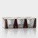 Set of glass piles "Crystal", 50 ml, 6 pcs