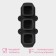 Form for the ice “Square”, silicone, 21.5 × 9.5 × 5 cm, 3 cells (5.2x4.8 cm), black color is black
