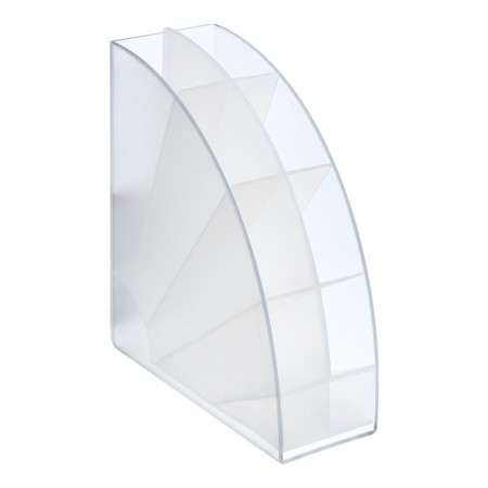 Organizer-stand table, DEVENTE. Fan, 155 x 176 x 68 mm, plastic, white