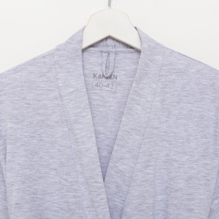 Female set (robe, shirt) KAFTAN, p. 40-42, gray-13