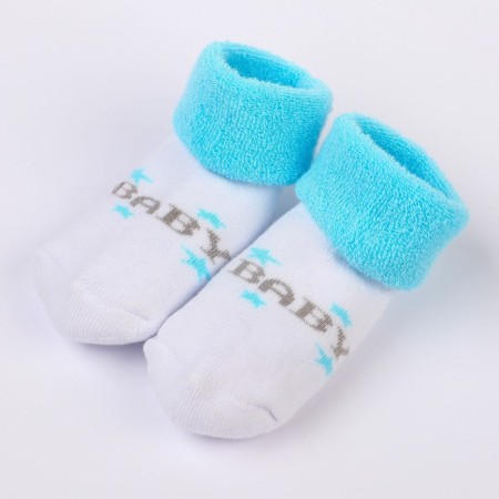 A set of socks for newborns 2 pairs (4 pcs.), Taurus from 0 to 6 months.-2