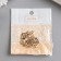 Decor for the creativity of the rhinestone "Golden Fish" 2x1.3 cm