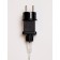 Figure Supported Frosty Frosty "Snowflake", 74x74x2, 300 LED, 220V, glow warm white