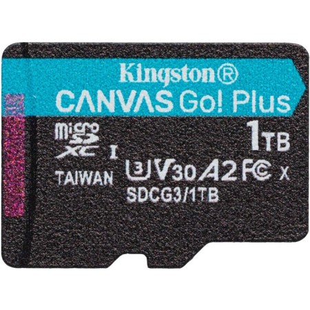 MicrosDXC memory map 1TB KingSton SDCG3/1TBSP Canvas GO! Plus W/O