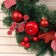 New Year's Wreath D-33 cm "Snow Apple"