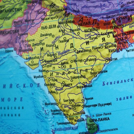 Political Globen Globe, diameter 250 mm, interactive, backlight from batteries, with glasses-2