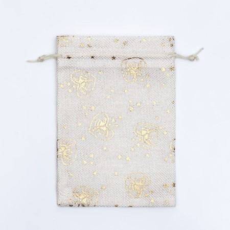Gift bag from the canvases "Bells", 13 x 18 cm-1