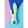 Unrealistic vibrator Satiffyer Air Pump Bunny 5, silicone, green, 15 cm