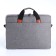 Laptop bag, gray color