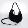 Women's bag Textura, baguette, small size, black color