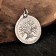 Scandinavian amulet "Runa Laguz in the Sunny Circle", 5 g, 20x22 mm