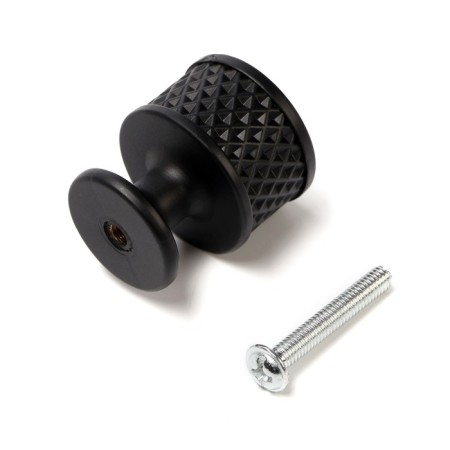 Handle button Cappio PK104, D = 25 mm, plastic, black color-5
