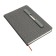Leduced Diary A5, 96l, Lin, Holder for phone/tablet/handles, gray