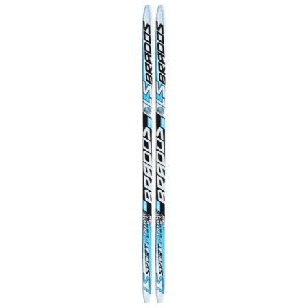 Plastic skis, 140 cm, with a notch, MIX color-3