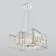 Cella chandelier, 6x60W E14, color chrome