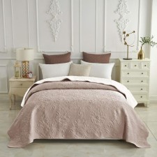 Vivaldi cover, size 160x220 cm, color ash rose