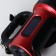 Manual battery flashlight, 10 W+5W, 1200 mAh, solar battery, 7 modes, red