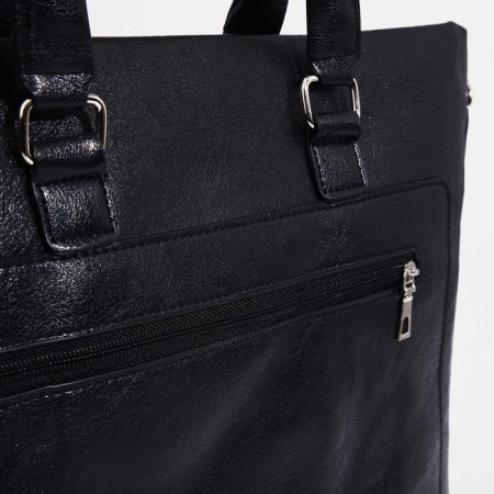 Male bag, black color-3