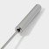 Mixer Mechanical Dolyana "Silver", 30 cm, stainless steel
