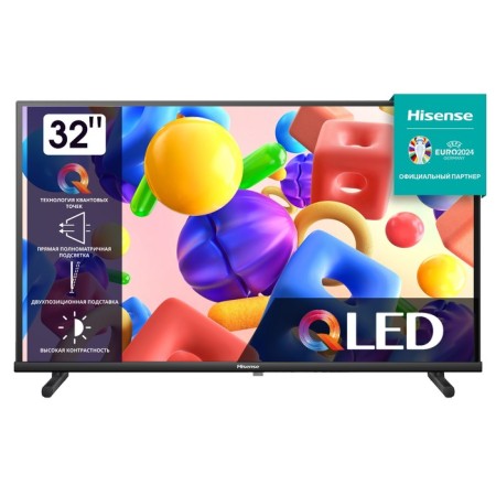 TV HISENSE 32A5KQ, 32 ", 1920x1080, DVB-T2/C/S2, HDMI 2, USB 2, Smart TV, Black