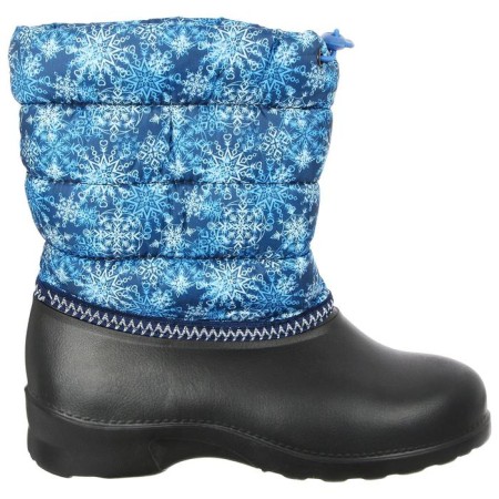 Combined boots with a latch, artificial fur, size 41, Mix color-1